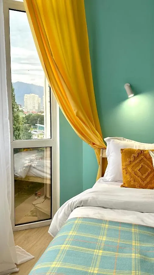 Apartment Bayhouse - Уютные Апартаменты В Микрорайоне Жетысу 4 Almaty