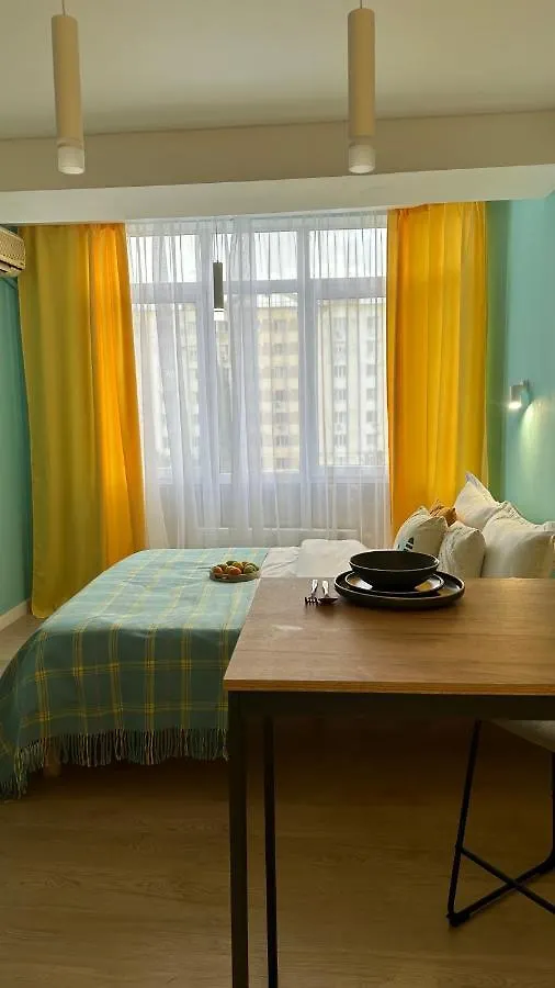 Apartment Bayhouse - Уютные Апартаменты В Микрорайоне Жетысу 4 Almaty