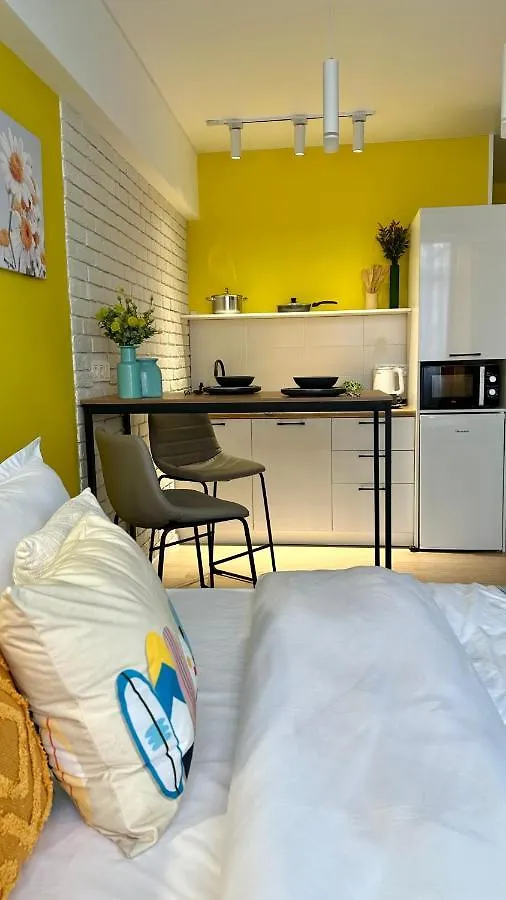 Apartment Bayhouse - Уютные Апартаменты В Микрорайоне Жетысу 4 Almaty Kazakhstan