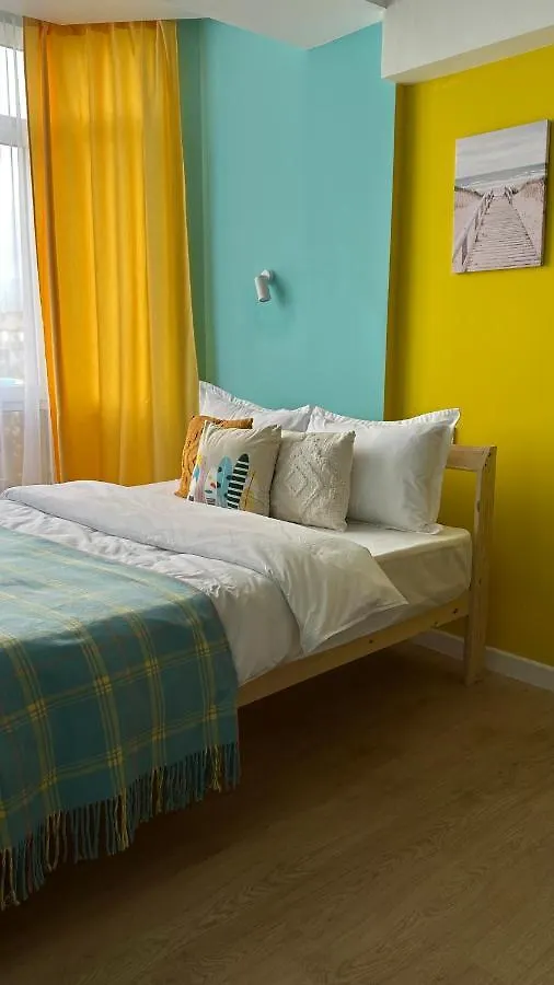 Apartment Bayhouse - Уютные Апартаменты В Микрорайоне Жетысу 4 Almaty
