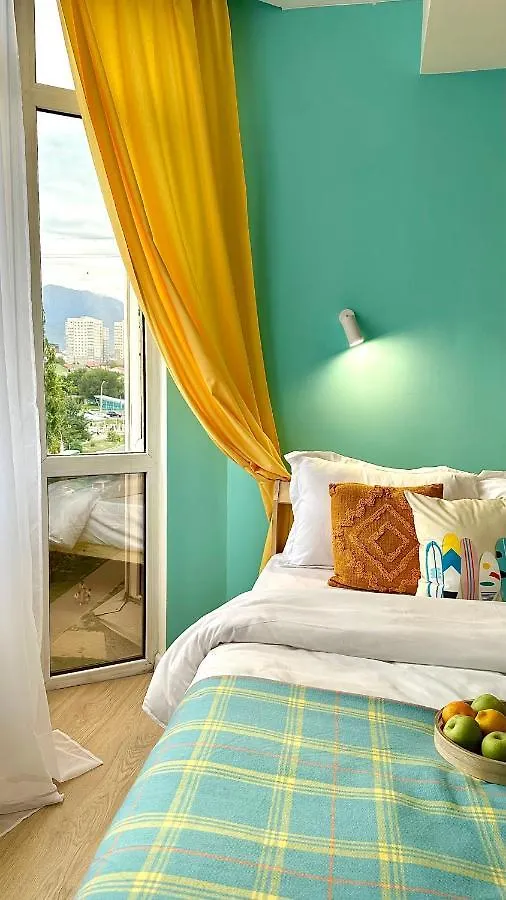 Bayhouse - Уютные Апартаменты В Микрорайоне Жетысу 4 Almaty