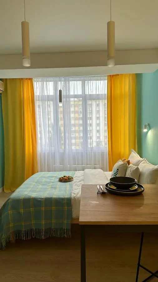 Bayhouse - Уютные Апартаменты В Микрорайоне Жетысу 4 Almaty Apartment
